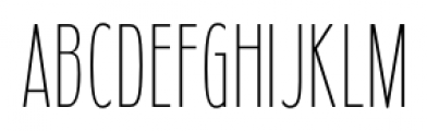 Fledgling Ultra Light Font UPPERCASE