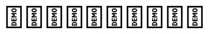 Flexo Caps DEMO Font OTHER CHARS