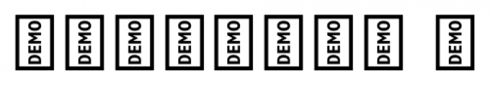 Flexo Caps DEMO Font OTHER CHARS