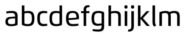 Flexo Medium Font LOWERCASE