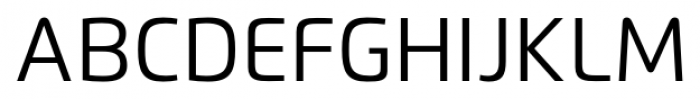 Flexo Regular Font UPPERCASE