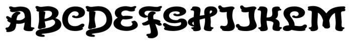 Flinscher Black Font UPPERCASE
