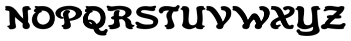 Flinscher Black Font UPPERCASE