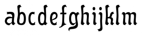 Flinscher Light Font LOWERCASE