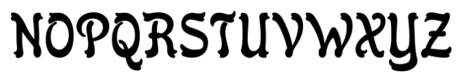 Flinscher Regular Font UPPERCASE