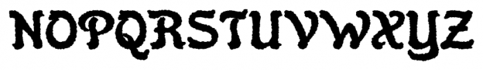 Flinscher Weathered Bold Font UPPERCASE