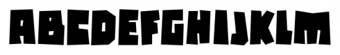 Flint Regular Font UPPERCASE