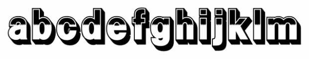 Flip Regular Font LOWERCASE
