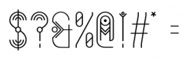 FloriGlyphos Regular Font OTHER CHARS