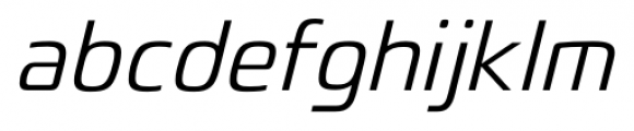Fluctuation Light Italic Font LOWERCASE