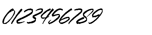 Flackin Bruska  Italic Font OTHER CHARS
