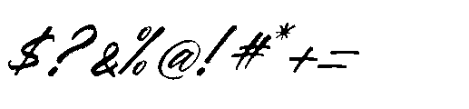 Flackin Bruska  Italic Font OTHER CHARS