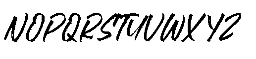 Flackin Bruska  Regular Font UPPERCASE