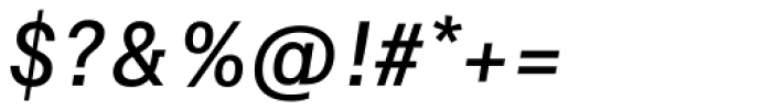 Flaco Medium Italic Font OTHER CHARS