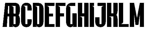 Flaction Regular Font UPPERCASE