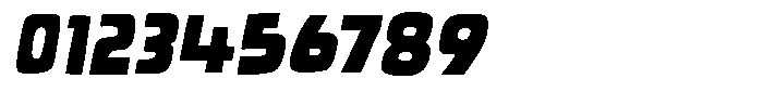 Flaky Bandit Italic Font OTHER CHARS