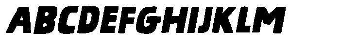 Flaky Bandit Italic FONT