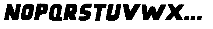 Flaky Bandit Italic Font LOWERCASE
