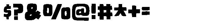 Flaky Bandit Regular Font OTHER CHARS