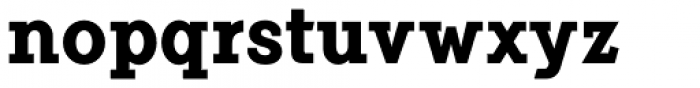 Flamante Serif Bold Font LOWERCASE