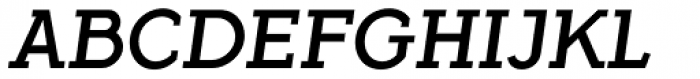 Flamante Serif Book Italic Font UPPERCASE