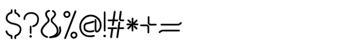 Flami City Font OTHER CHARS