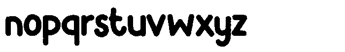 Flamingo Sunset Ink Font LOWERCASE