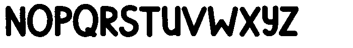 Flamingo Sunset Rough Font UPPERCASE