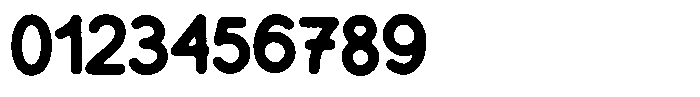 Flamingo Sunset Scratch Font OTHER CHARS