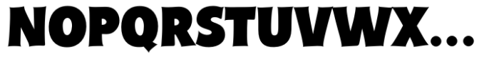 Flank Steak Regular Font UPPERCASE