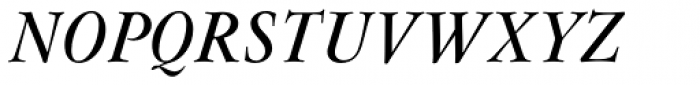 Flanker Garaldus SemiBold Italic Font UPPERCASE