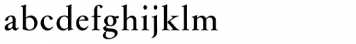 Flanker Garaldus SemiBold Font LOWERCASE