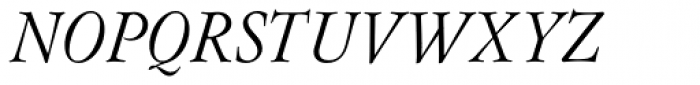 Flanker Garaldus Small Caps Italic Font UPPERCASE