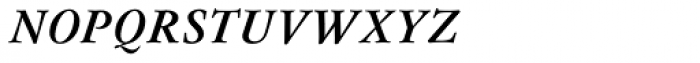 Flanker Garaldus Small Caps SemiBold Italic Font LOWERCASE