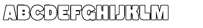 Flanky Outline FONT
