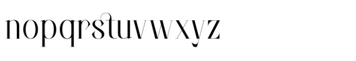 Flare Majestic Regular Font LOWERCASE