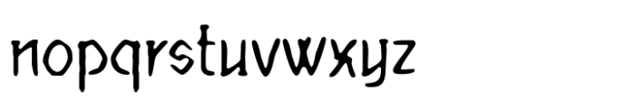 Flaroyat Blury Font LOWERCASE