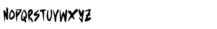 Flaster Font LOWERCASE