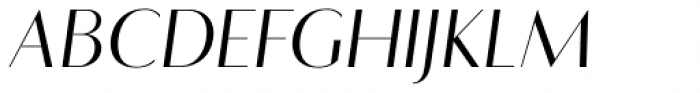 Flatline Regular Italic Font UPPERCASE