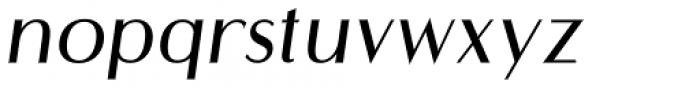 Flatline Semi Bold Italic Font LOWERCASE