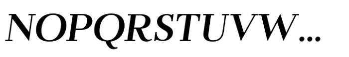 Flatline Serif Bold Italic Font UPPERCASE