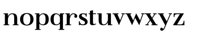 Flatline Serif Bold Font LOWERCASE