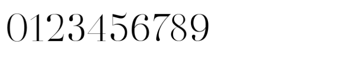 Flatline Serif Extra Light Font OTHER CHARS