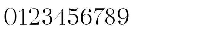 Flatline Serif Light Font OTHER CHARS