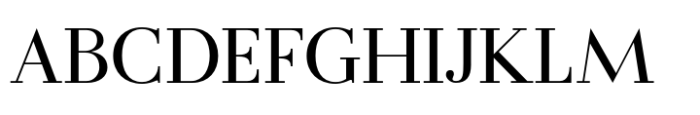 Flatline Serif Medium Font UPPERCASE