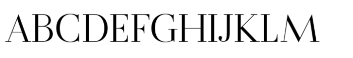 Flatline Serif Regular Font UPPERCASE