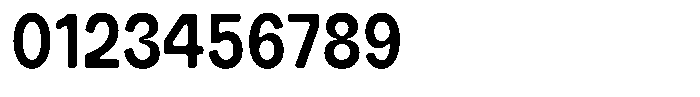 Flatoue Round SemBdSemCond Font OTHER CHARS