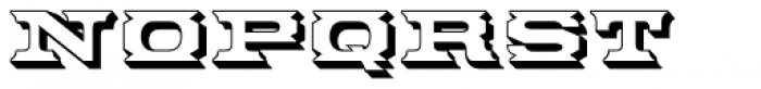 Flatrock Open Cond Font LOWERCASE