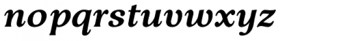 Flavian Bold Italic Font LOWERCASE