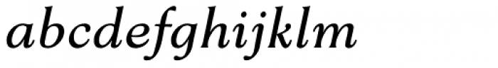 Flavian Italic Font LOWERCASE